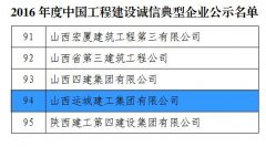 <b>我公司獲評(píng)全國(guó)誠(chéng)信典型企業(yè)</b>